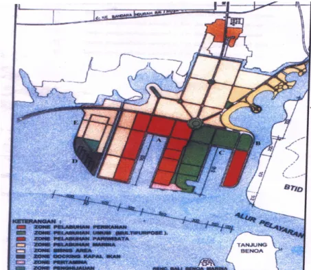 Gambar 1.  Peta Pelabuhan Benoa 
