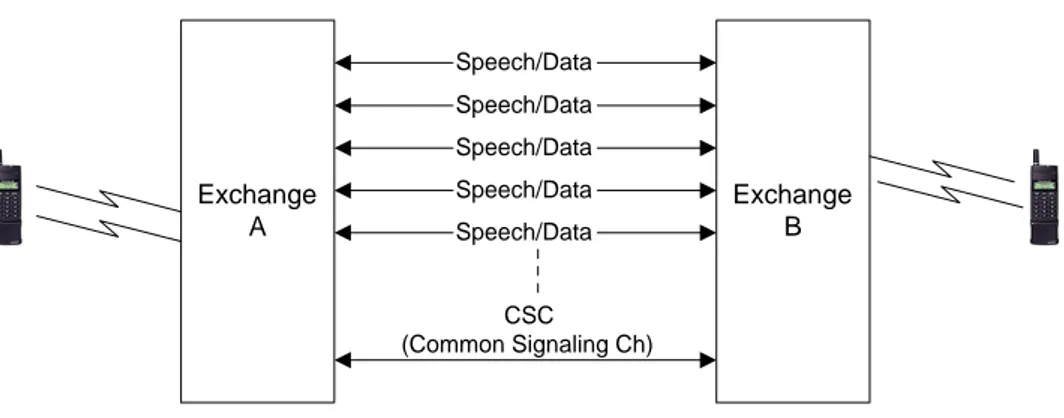 Gambar II.2. Common Channel Signaling  (CCS no.7) 