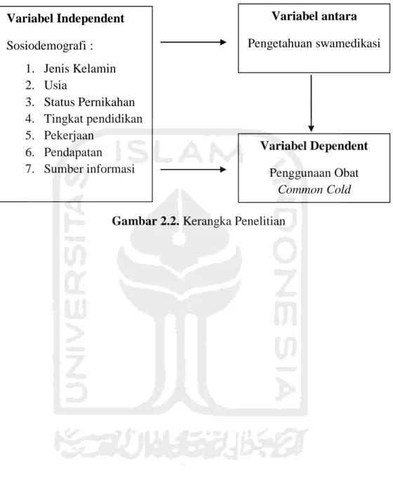 Gambar 2.2. Kerangka Penelitian 