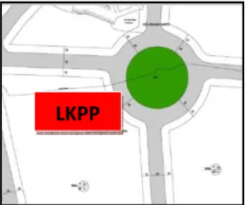 Gambar 2.1. Lokasi pembangunan Gedung LKPP LKPP 
