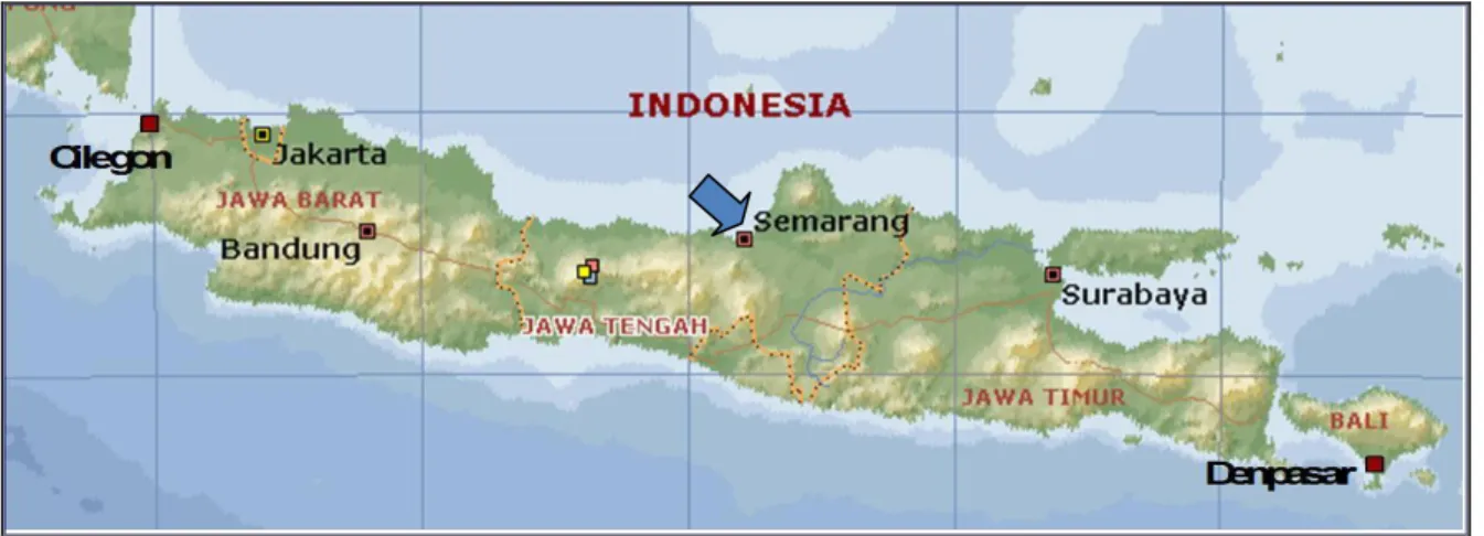 Gambar 1. Lokasi Penelitian Semarang. 