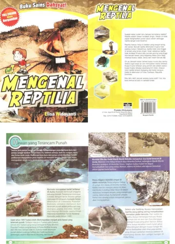 Gambar : Buku “Mengenal Reptilia” 