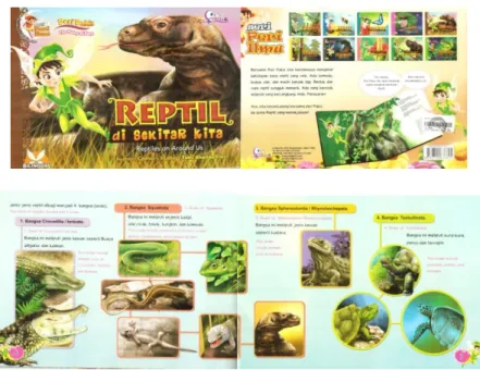 Gambar : Buku “Reptil di Sekitar Kita” 