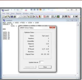 Gambar 5. Status Lindo Software