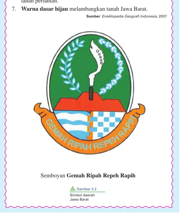 Gambar 2.2 Simbol daerah  Jawa Barat