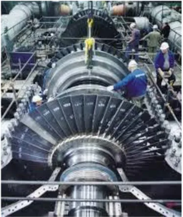 Gambar  2.24  Turbine  uap  (Steam  turbine) 