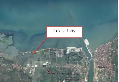 Gambar 1.1 Lokasi Studi Lokasi Jetty 