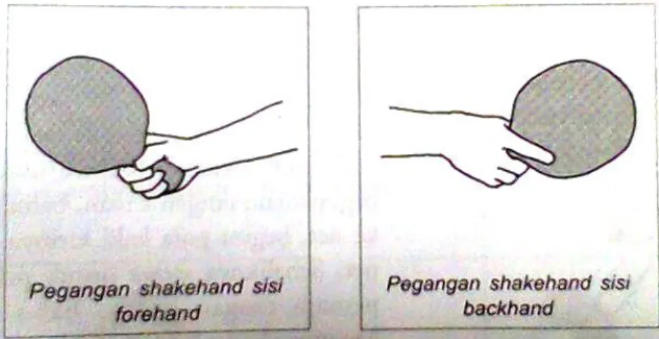 Gambar 1. Pegangan seperti berjabat tangan. 