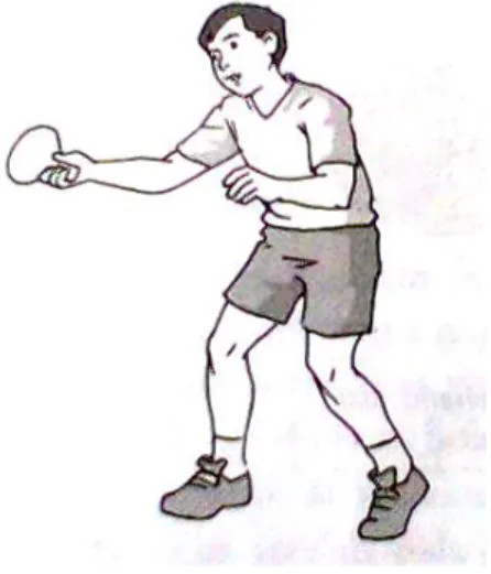 Gambar 4. Side Stance  3.  Pukulan (Stroke) 