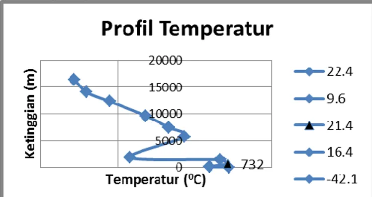Gambar 1. Profil Temperatur