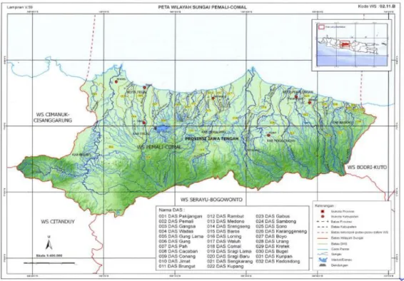Gambar 2.5 Wilayah Sungai Pemali-Comal 