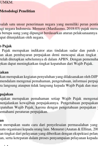 Tabel  1.2  dan  Gambar  1.2  menunjukkan  jumlah  dan  rasio  Wajib  Pajak  UMKM  dan  OP  Karyawan  yang  terdaftar di KPP Pratama Bandung Cicadas yang pada setiap tahunnya selalu mengalami peningkatan