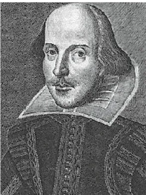 Gambar 5 : cover image (potret Shakespeare) 