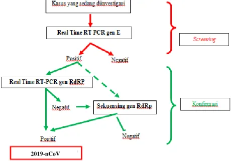 Gambar 5.5 Alur Pemeriksaan Spesimen 2019-nCoV 