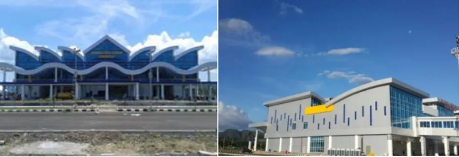 Gambar 3.21 Terminal baru dan Ruang Tunggu Bandar Udara Juwata Tarakan 