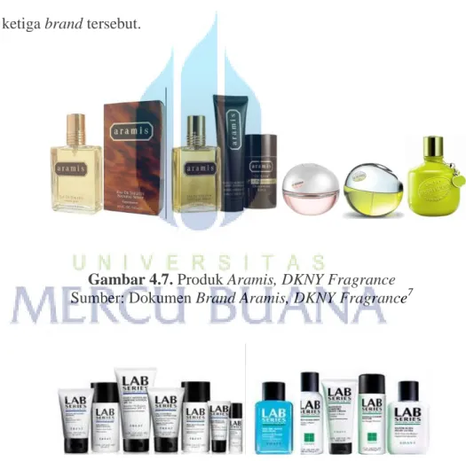 Gambar 4.7. Produk Aramis, DKNY Fragrance  Sumber: Dokumen Brand Aramis, DKNY Fragrance 7