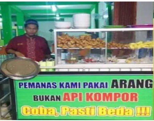 Foto Bakso Syar’i dari depan  