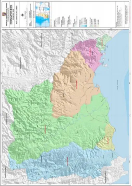 Gambar 6.1. Peta Daerah Aliran Sungai Kabupaten Polewali Mandar 