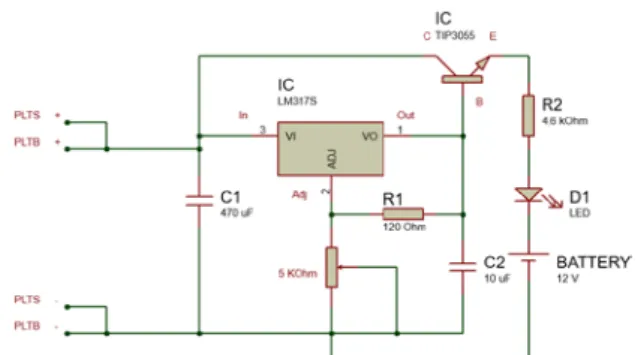 Gambar 10. Rangkaian Sensor  Tegangan AC 
