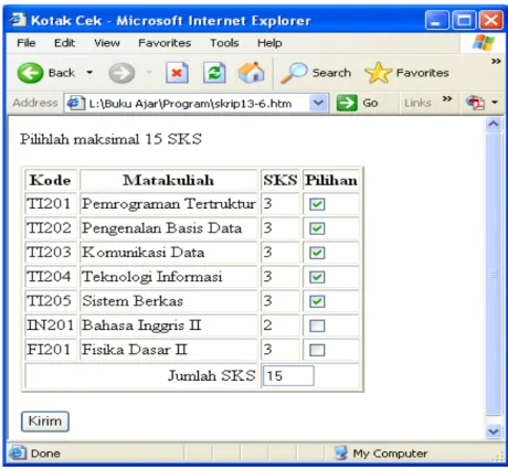 Gambar 13.10 Hasil skrip 13-6.htm 