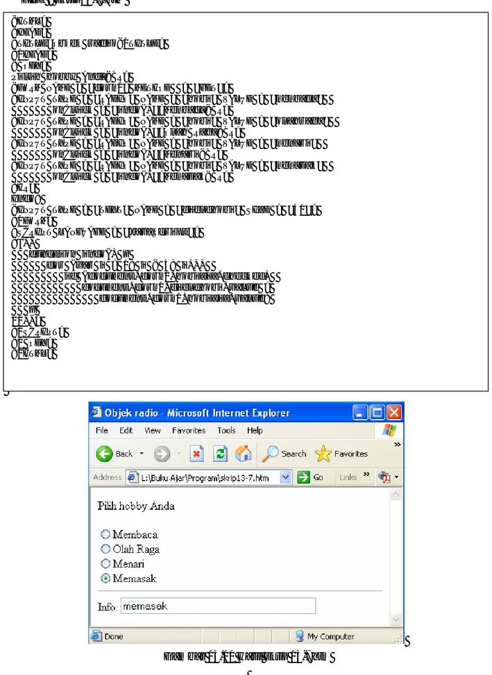 Gambar 13.10 Hasil skrip 13-7htm 