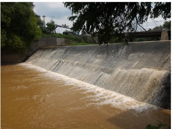 Gambar 2.3 Bendung pada sungai 