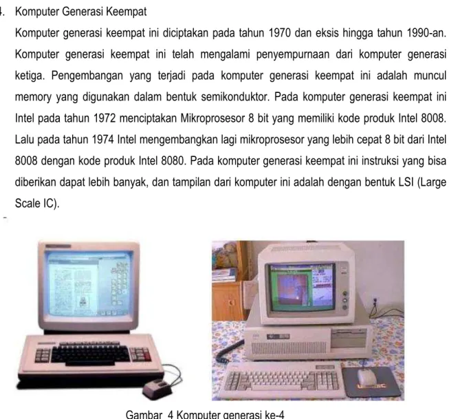 Gambar  4 Komputer generasi ke-4 