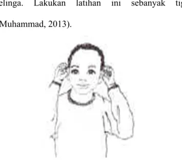 Gambar 2.5 : Gerakan pasang telinga  Sumber. (Dennison, 2009)