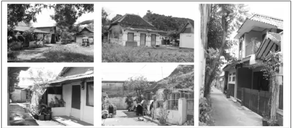 Gambar 1.3 Kondisi perkampungan di Kawasan Baluwarti   Sumber : Dokumentasi Peneliti, 2012 