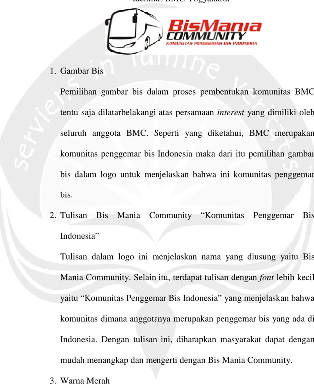 GAMBAR 2.3 Identitas BMC Yogyakarta