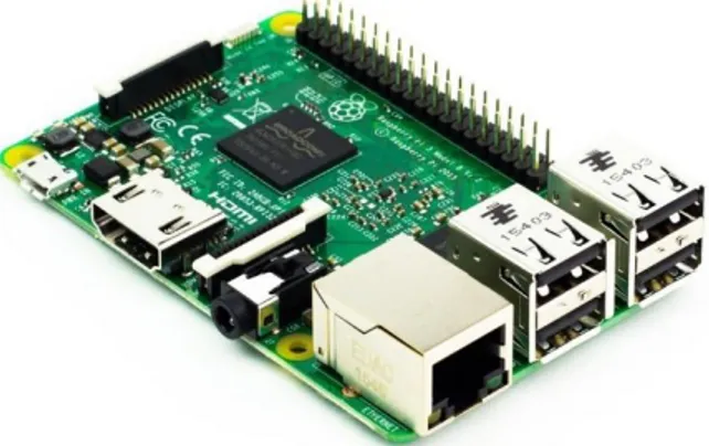 Gambar 2.5 Raspberry Pi 3 Model B 