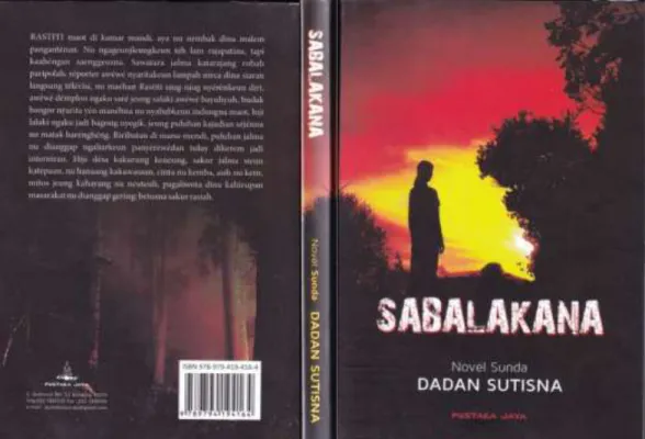 Gambar 3.1 Cover Novel Sabalakana 