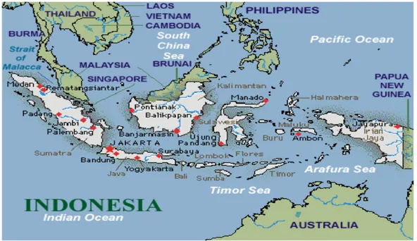 Gambar  14:  Peta Wilayah Indonesia 