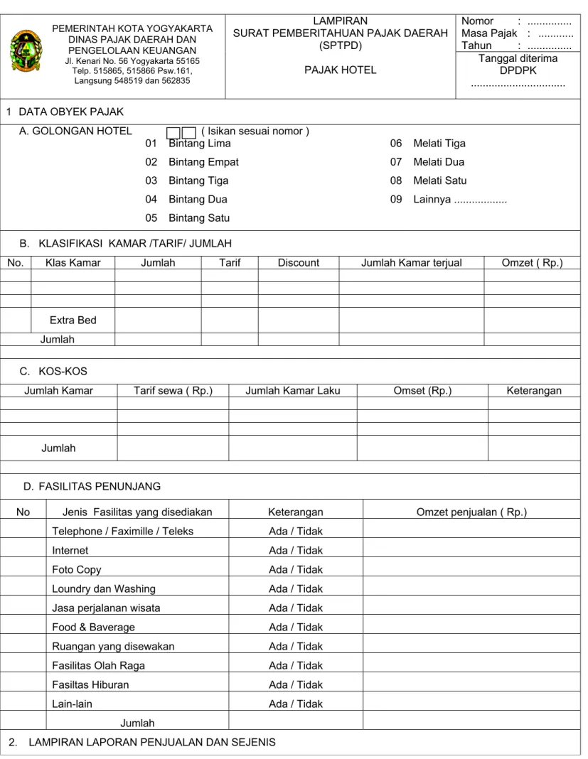 Foto Copy  Ada / Tidak 