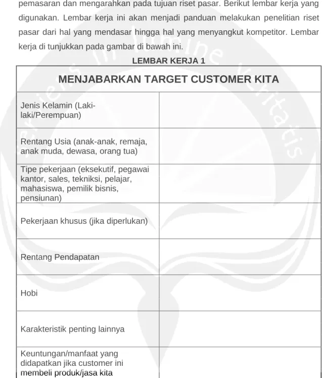 Gambar 2.1. Lembar Kerja 1 