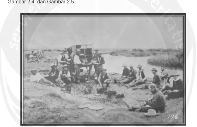 Gambar 2.1. Chuckwagon Tahun 1880an 