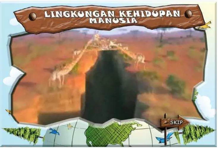 Gambar 3. Screenshoot video Ice Age 4 Scart’s Continental Drift. 