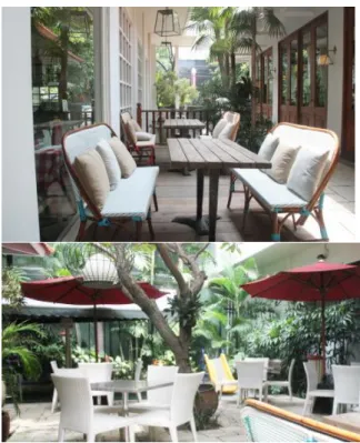 Gambar 10. Layout Area Makan Teras 