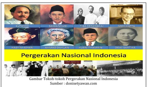 Gambar Tokoh-tokoh Pergerakan Nasional Indonesia  Sumber : donisetyawan.com 
