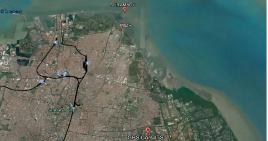 Gambar 3.1 Lokasi Penelitian  (Google earth, 2013) 