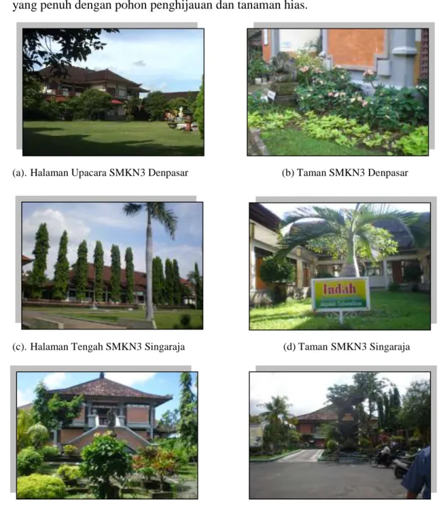 Gambar 6. Palemahan Bangunan SMK di Bali 