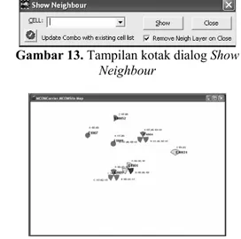 Gambar 9 Kotak dialog Site Database   4.4 Pengelolaan Carrier Database  