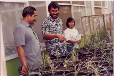 Gambar 4. Kunjungan Rektor UGM ke KP4 tahun 1994