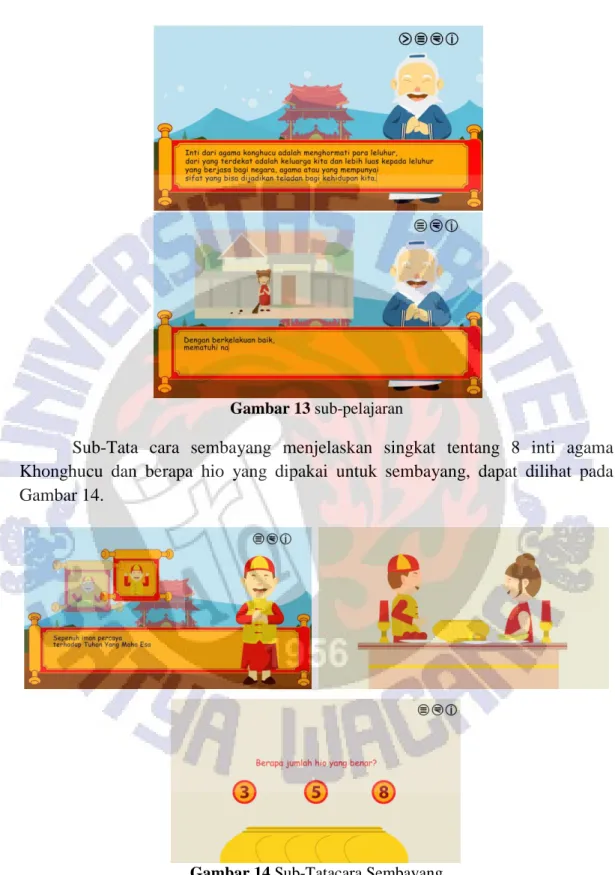 Gambar 13 sub-pelajaran 
