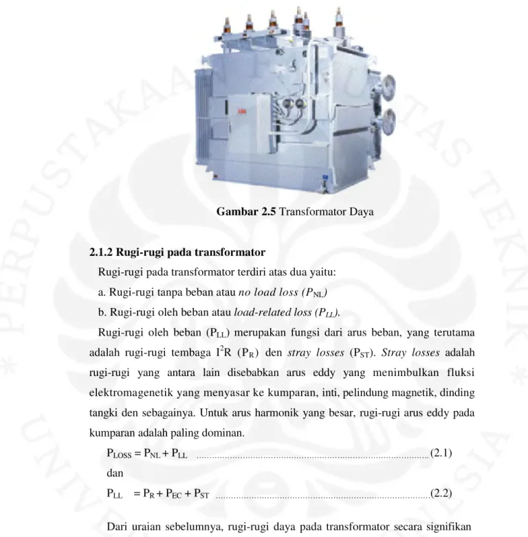 Gambar 2.5 Transformator Daya 