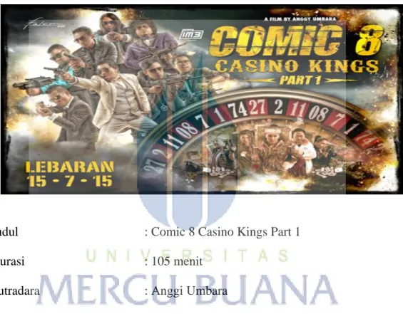 Gambar 4.2 Cover Comic 8 Casino kings Part 1 
