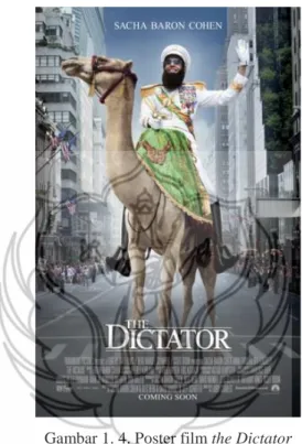 Gambar 1. 4. Poster film the Dictator 