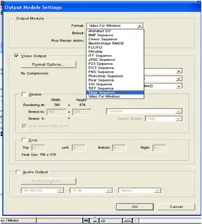 Gambar 4.31 Jendela Output Module Setting 