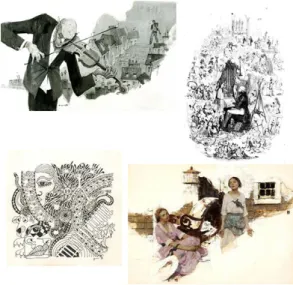 Gambar III.1 Vignette Ilustrasi  