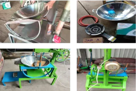 Gambar 2.  Pembuatan Teknologi Automatic Liquid Steering Machine 